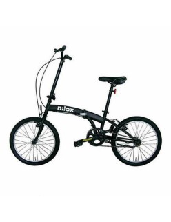 Elektrisches Fahrrad Nilox NXMB20V1 Schwarz 20"