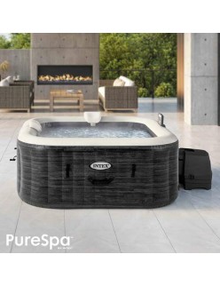 Spa gonflable Colorbaby Purespa Burbujas Greystone Deluxe 795 L