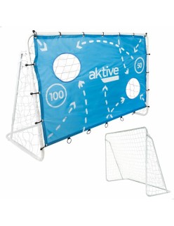 Football Goal Aktive Canvas 182 x 91 x 122 cm Training