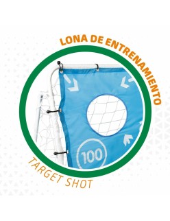 Football Goal Aktive Canvas 182 x 91 x 122 cm Training