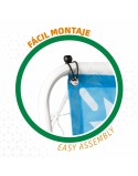 Football Goal Aktive Canvas 182 x 91 x 122 cm Training