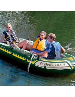 Bateau gonflable Colorbaby 4 personnes Vert