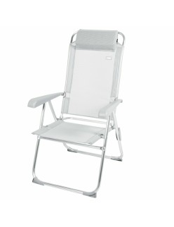 Folding Chair Aktive Reclining Grey 44 x 55 x 101 cm