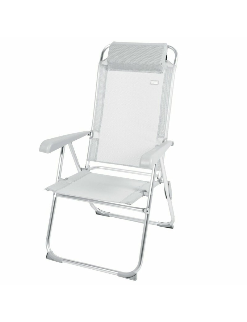 Folding Chair Aktive Reclining Grey 44 x 55 x 101 cm