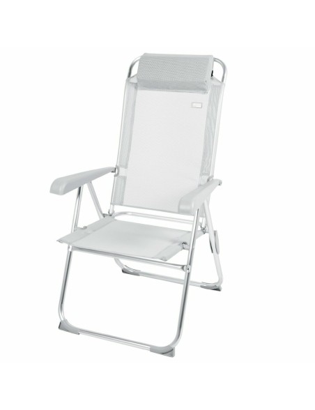 Folding Chair Aktive Reclining Grey 44 x 55 x 101 cm