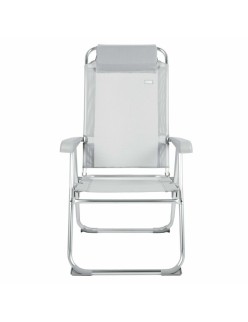 Folding Chair Aktive Reclining Grey 44 x 55 x 101 cm