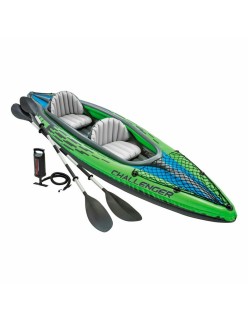 Canoë Gonflable Colorbaby Water Lounge Vert 2 personnes 351 x 76 x 38 cm