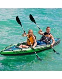 Canoë Gonflable Colorbaby Water Lounge Vert 2 personnes 351 x 76 x 38 cm