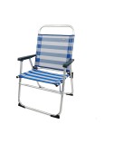 Silla Plegable Colorbaby Marinero 56 x 50 x 88 cm Blanco Azul marino