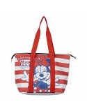 Sac de plage Minnie Mouse Blanc Rouge 47 x 33 x 15 cm