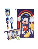 Ensemble de Toilette pour Enfant de Voyage Mickey Mouse (4 pcs)