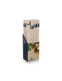 Alfombra GiftDecor EXAG-1005 Blanco Beige Polipropileno 120 x 180 cm (12 Unidades)