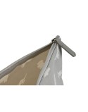 Nécessaire de Voyage DKD Home Decor Blanc Gris Coton 33 x 8 x 21 cm (2 Unités)