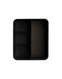 Mehrzweckkorb Essbestecke Schwarz Metall 18 x 13,3 x 15,3 cm (6 Stück)