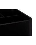 Mehrzweckkorb Essbestecke Schwarz Metall 18 x 13,3 x 15,3 cm (6 Stück)