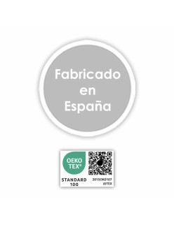 Sábana Bajera Ajustable Happy Home Gris claro Cama de 150