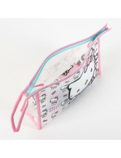 Toilet Bag with Accessories Hello Kitty Pink 23 x 15 x 8 cm