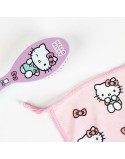 Trousse de Toilette avec Accessoires Hello Kitty Rose 23 x 15 x 8 cm