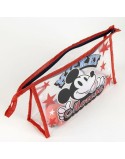 Trousse de Toilette avec Accessoires Mickey Mouse Rouge 23 x 15 x 8 cm