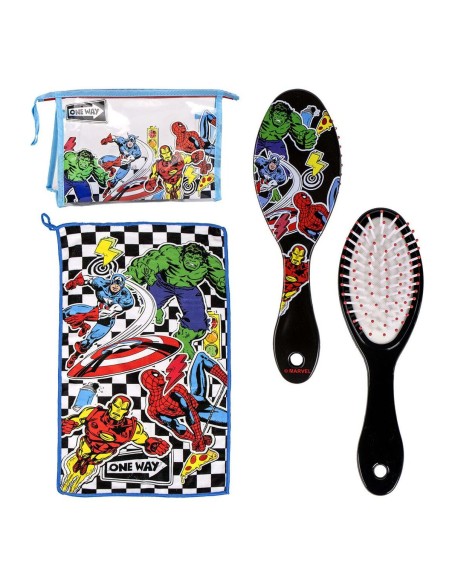 Trousse de Toilette avec Accessoires The Avengers Bleu 23 x 15 x 8 cm