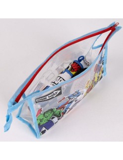 Trousse de Toilette avec Accessoires The Avengers Bleu 23 x 15 x 8 cm