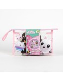 Trousse de Toilette avec Accessoires Gabby's Dollhouse Rose 23 x 15 x 8 cm