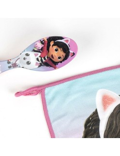 Trousse de Toilette avec Accessoires Gabby's Dollhouse Rose 23 x 15 x 8 cm