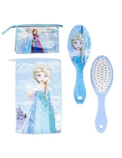 Trousse de Toilette avec Accessoires Frozen Bleu