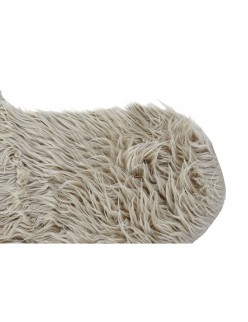 Alfombra DKD Home Decor Beige (160 x 150 x 2 cm)