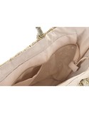 Sac DKD Home Decor Blanc Multicouleur Naturel Métal 59 x 16 x 30 cm