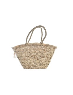 Sac DKD Home Decor Blanc Multicouleur Naturel Métal 59 x 16 x 30 cm