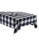 Nappe et serviettes de table DKD Home Decor 250 x 150 x 0,5 cm Bleu Blanc