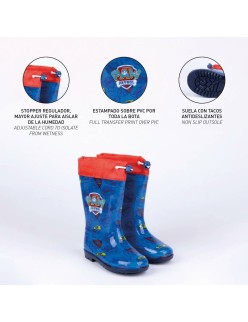 Kinder Gummistiefel The Paw Patrol Blau