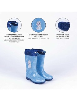 Kinder Gummistiefel Frozen Blau