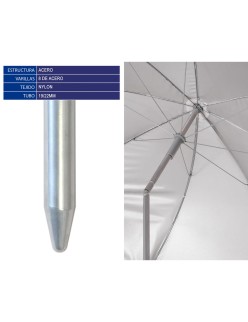 Sunshade Smooth Ø 180 cm