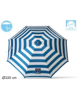 Solskærm 220 cm UPF 50+ Matrose