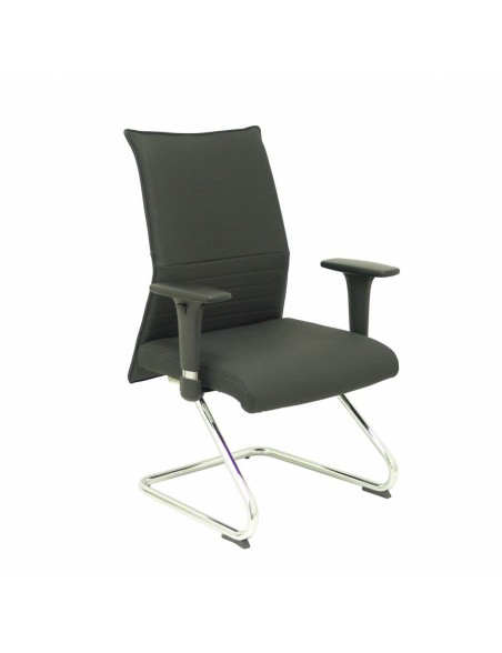 Silla de Recepción Albacete Confidente Patín P&C PPIELNE Negro