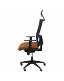 Silla de Oficina con Cabecero Horna P&C Marrón