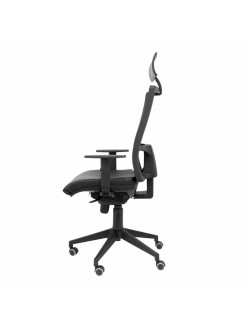 Silla de Oficina con Cabecero Horna P&C SPIELNE Negro