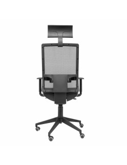 Bürostuhl mit Kopfstütze Horna P&C SPIELNE Schwarz
