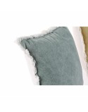 Coussin DKD Home Decor Jaune Vert Rose Frange 45 x 10 x 45 cm (3 Unités)