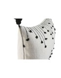 Kissen Home ESPRIT Weiß Schwarz Rhombusse 50 x 15 x 30 cm