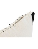 Kissen Home ESPRIT Weiß Schwarz Rhombusse 50 x 15 x 30 cm