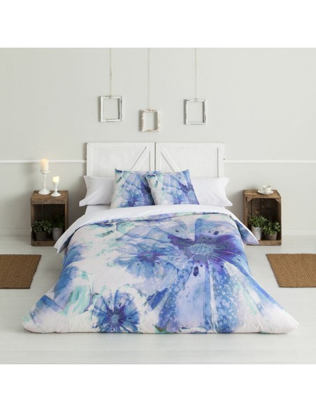 Bettbezug-Set Hosteline BATIK Blau Double size 3 Stücke