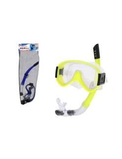Occhialini da Snorkeling e Boccaglio Colorbaby Aqua Sport Giallo Azzurro