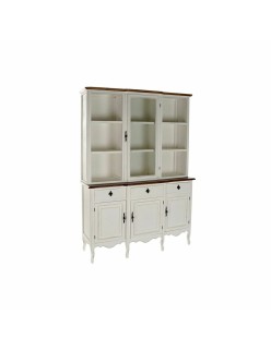Stand Espositore DKD Home Decor S3022418 Cristallo Marrone Bianco (141,5 x 44 x 199 cm)