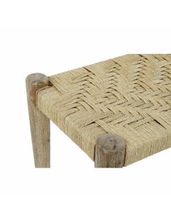 Barhocker DKD Home Decor natürlich Schnur Mango-Holz (88 x 42 x 39,5 cm)