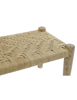 Barhocker DKD Home Decor natürlich Schnur Mango-Holz (88 x 42 x 39,5 cm)