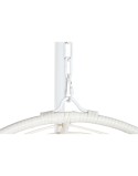 Poltrona de jardim suspensa DKD Home Decor Branco Metal Alumínio Rotim sintético 94 x 100 x 196 cm