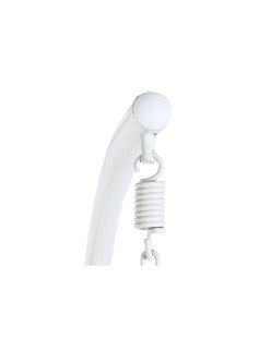 Poltrona de jardim suspensa DKD Home Decor Branco Metal Alumínio Rotim sintético 94 x 100 x 196 cm